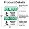 Signmission Safety Culture Sign, 12 in Width, Vinyl Decal, Rectangle, Bilingual OS-2PACK-BC-D-1218-L-10066 - alternate 6